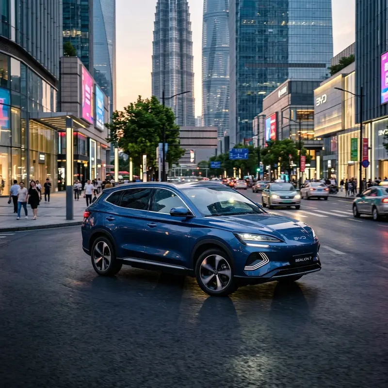BYD Sealion 7 Electric SUV Set to Launch in Cambodia Soon